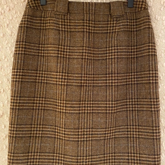 Brooks Brothers Tweed Wool Skirt - Picture 2 of 3